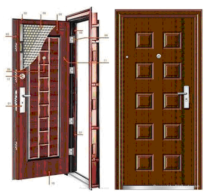 Normal and armored doors